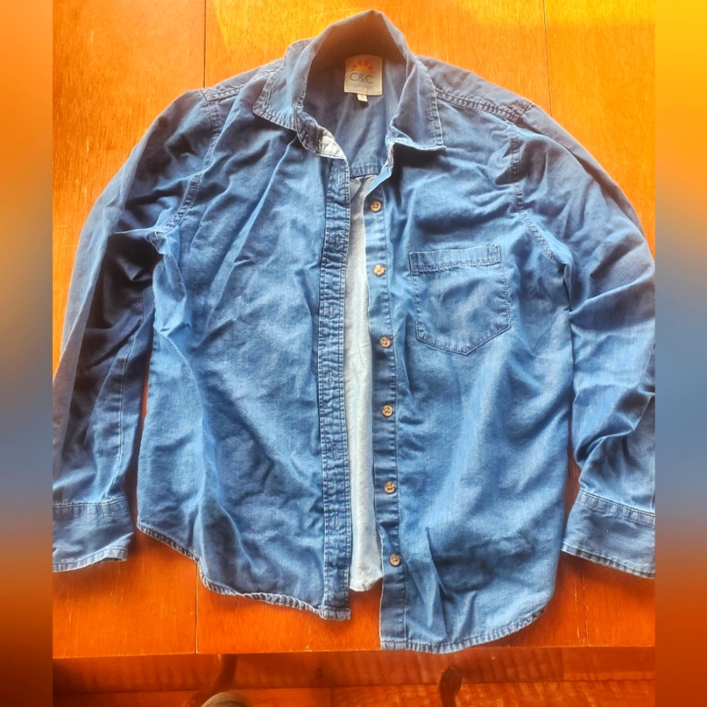 C&C California, Small, Classic Jean Shirt